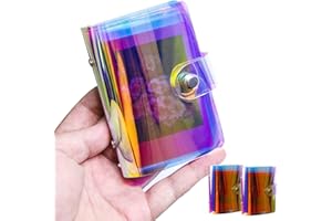 2 Pack One-Handed Mini Photo Album for All Fujifilm Instax Mini Style Cameras/Kpop Photocard/Polaroid Snap SnapTouch Instant 