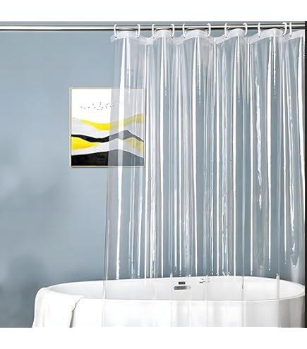 Forro De Cortina De Ducha De 72x80 Pulgadas, Cortinas De Ducha De Plástico Para Baño, Decoración Impermeable, Juego De Cortinas De Ducha De Granja | Bodega Aurrera En Línea