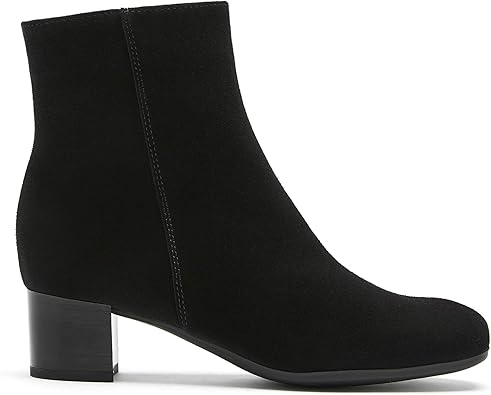 fashion waterproof middle height heel boots