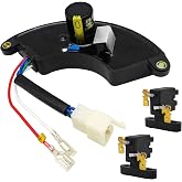 YGQ Generator AVR Automatic Voltage Regulator Fits for Predator 9000 9500 W | Compatible with 5-8kw Predator Champion Generac 0H2579B &amp; Brushs