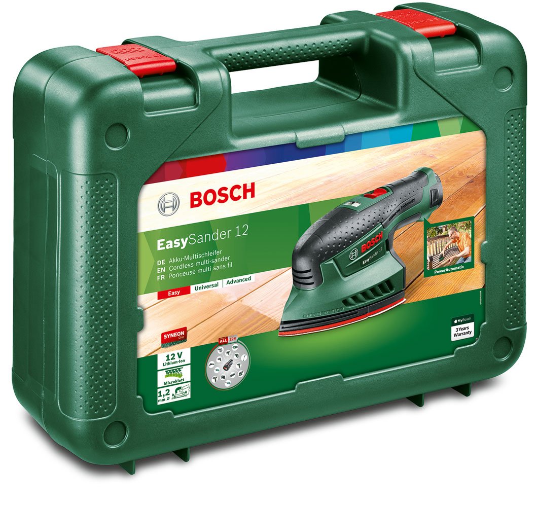 Bosch Easysander 12 Cordless Multi Sander With 12 V Lithium Ion Battery Buy Online In Fiji At Fiji Desertcart Com Productid 48744190