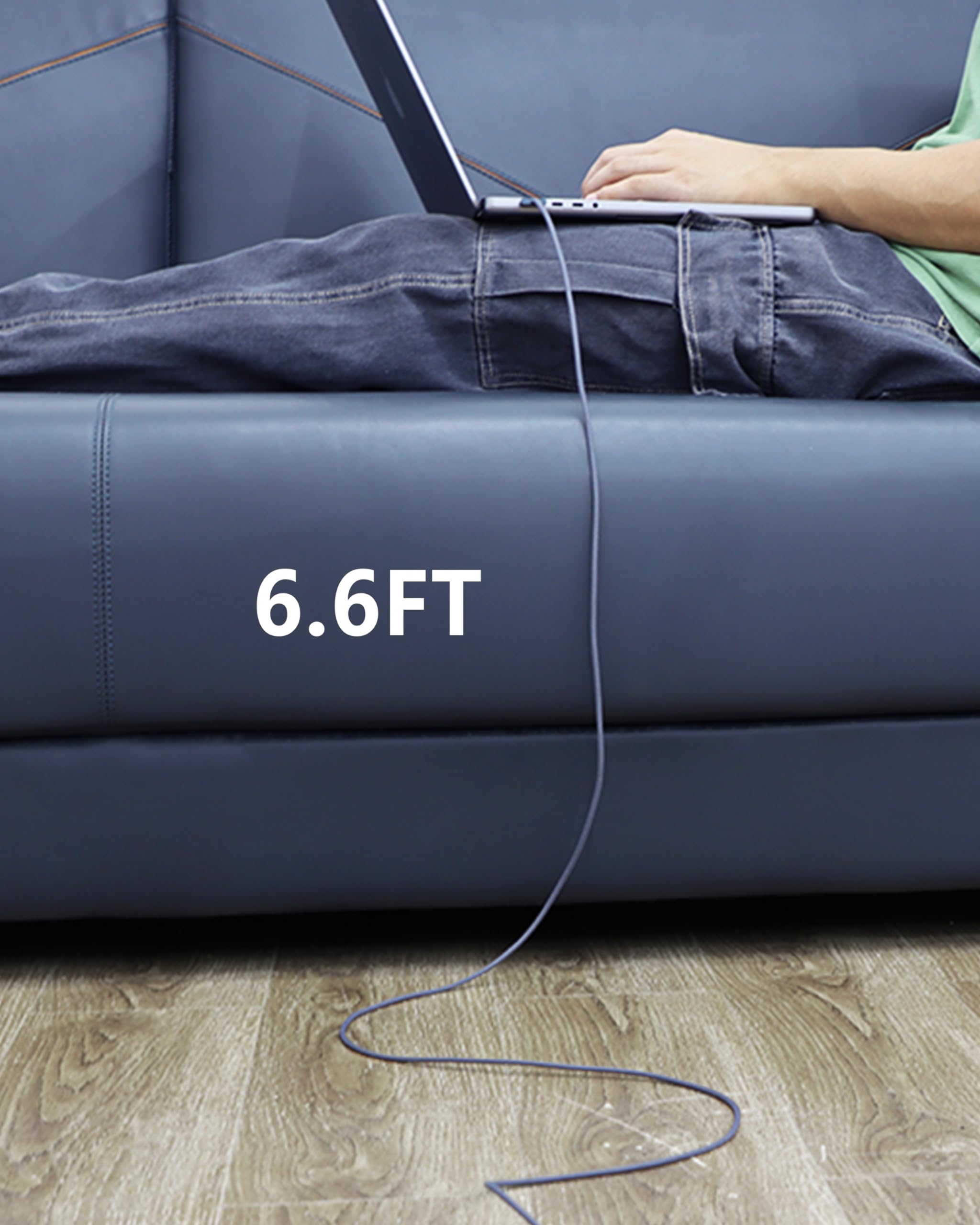 USB-C to Magnetic 3 Fast Charging Cable (2 m/6.6 ft), Compatible with MacBook Air (15''/13'' M4 2025, M3 2024, 15'' M2 2023, 13