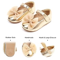 Felix & Flora Girls Toddler Little Ballet Shoes