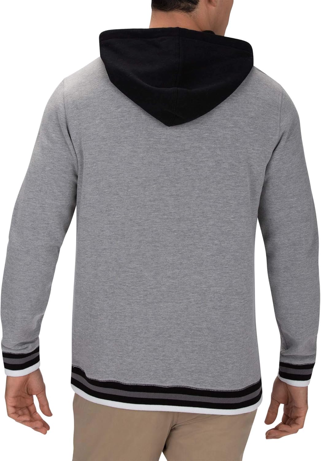 Hurley Men's Long Sleeve Fleece Pullover Hoodie: Clothing