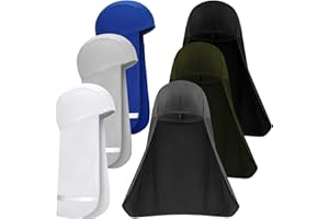 Loopeer 6 Pieces Hard Hat Sun Shade Cooling Skull Cap Neck Shade Sun Protector Skull Cap Liner for Men Women