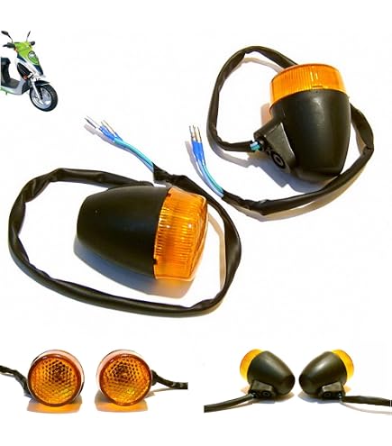 Amazon.com: 4into1 Turn Signal Lens - 33402-431-782 - Amber | Fits