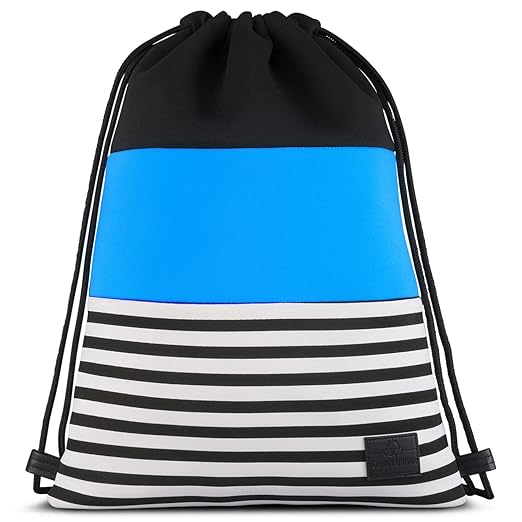 Johnny Urban Turnbeutel Sportbeutel AVA Neopren Gymsack Gym Bag Hipster Beutel Sport Fitness Rucksack für Damen & Herren mit 