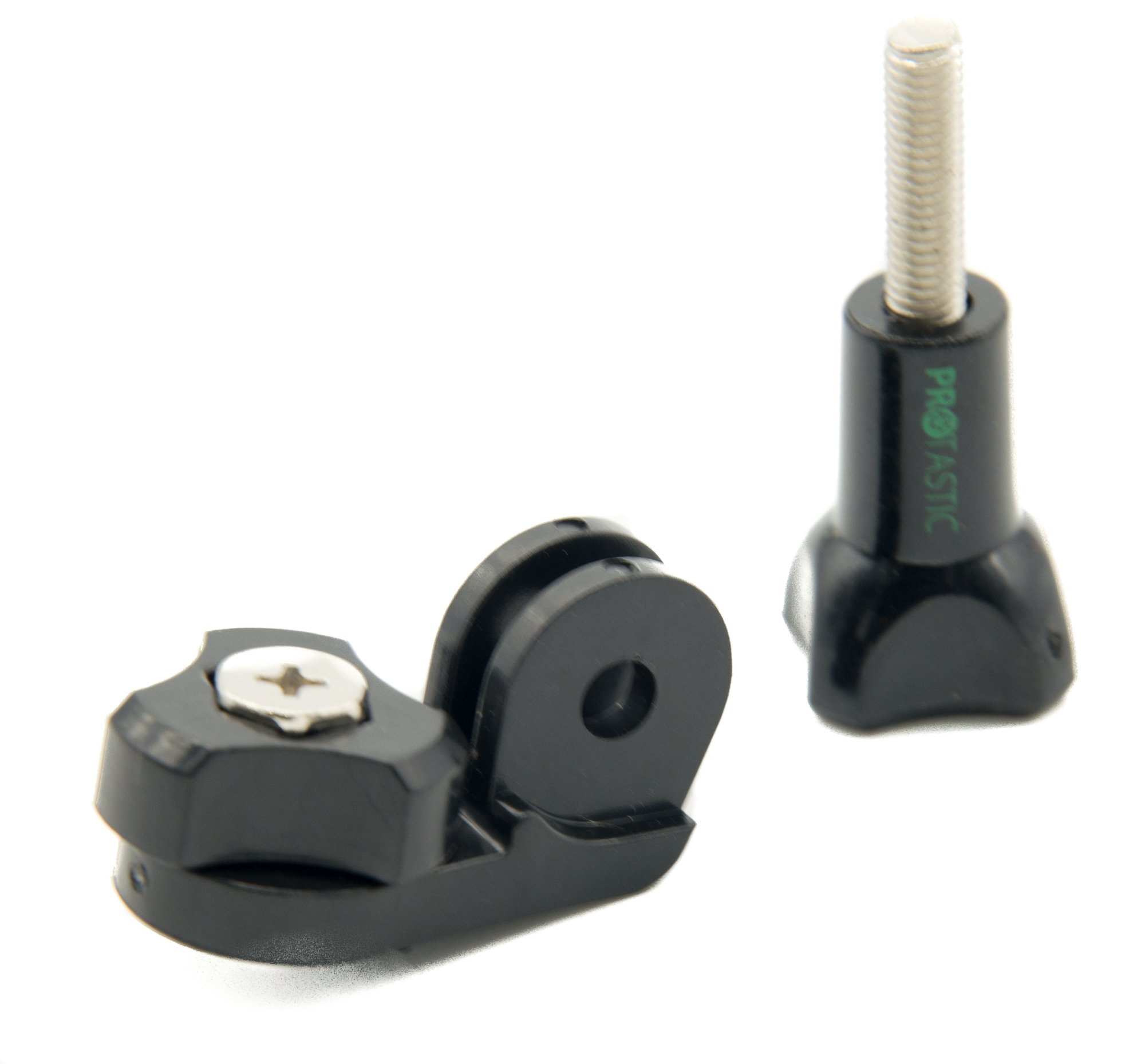 PROtastic® Adapter Mount to Convert GoPro Compatible Fitting To 1/4" Camera Male Screw Adapter - Mount Your Compact Camera onto GoPro Action Camera Style Fittings