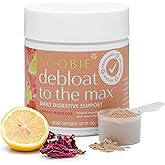 Boobie Debloat to the Max | Rapid Debloating for Women & Men | L-Glutamine and Marshmallow Root for Gut Health | Lemon Hibiscus Flavor, 40 Servings