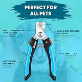 Candure Dog Nail Clippers 6 Professional Pet Nail Cutter with Safety Guard view 5