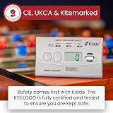 Kidde 10LLDCO Ten Year Carbon Monoxide Alarm Digital Display Sealed Battery view 6