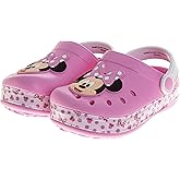 Girls Character Clog Sandals Frozen Minnie Mouse Lilo Stitch Little Mermaid Moana Slip-On Slides Closed Toe Clogs with Backstrap Summer Beach Pool Shoes Sizes 5-10 Toddler 11-12 Little Kid
