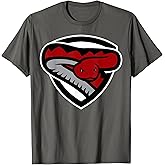 School Pride Desert Oasis Diamondbacks Unisex-Kids V-Neck T-Shirt Grey Small Football T-Shirt