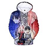 GO2COSY Anime Darling in The FranXX Hoodie Cosplay