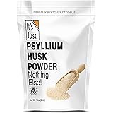 It's Just! - Psyllium Husk Powder, Easy Mixing Dietary Fiber, Cleanse Your Digestive System, Finely Ground Powder, Ideal for 