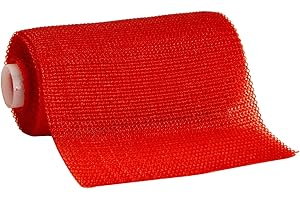 Scotchcast 3M Scotchcast 82104R Soft Cast Casting Tape, Red 4" x 4 Yard (Pack of 10)