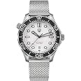 watchdives Automatic Watches for Men, WD007 NTTD Dive Watch NH35 Domed Sapphire Crystal Wristwatch 200m Waterproof Watch