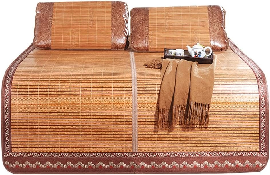 WENZHE Bedding Straw Mat Bamboo Bedding Straw Mat Summer Sleeping Mats