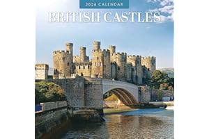 British Castles 2026 Square Wall Calendar