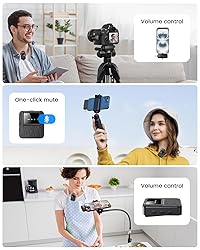 BAILIXIN 3-in-1 Professional Wireless Lavalier