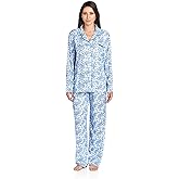 Casual Nights Women's Sleepwear Long Sleeve Floral Pajama Set