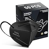 HUHETA 50 Packs KN95 Face Mask, 5-Layer Face Mask