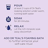 Dr Teal's Epsom Salts Lavender 3Lb 1.36Kg Magnesium Sulfate Bath Salt view 4