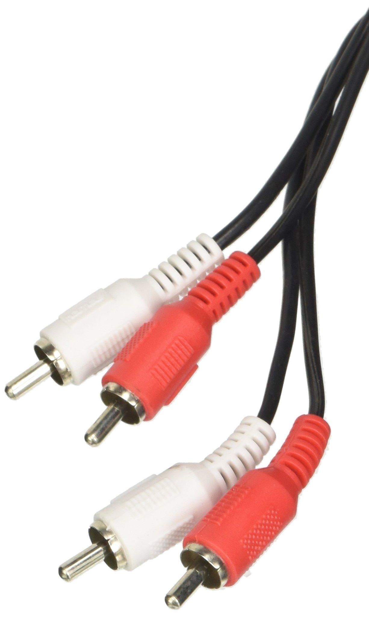HAMA Cable 2 X RCA Male to 2 RCA Male 1.2 M, No Batteries, Black / Red / White