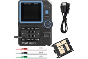 LCR-P1 Transistor Tester, Multifunctional NEC Infrared Decoding Color Screen Transistor Meter, Anti Burn High Precision Diode