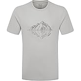 Rab Crimp Reflection Tee - Quick-Drying Comfortable Graphic T-Shirt for Hiking, Climbing, & Casual Use