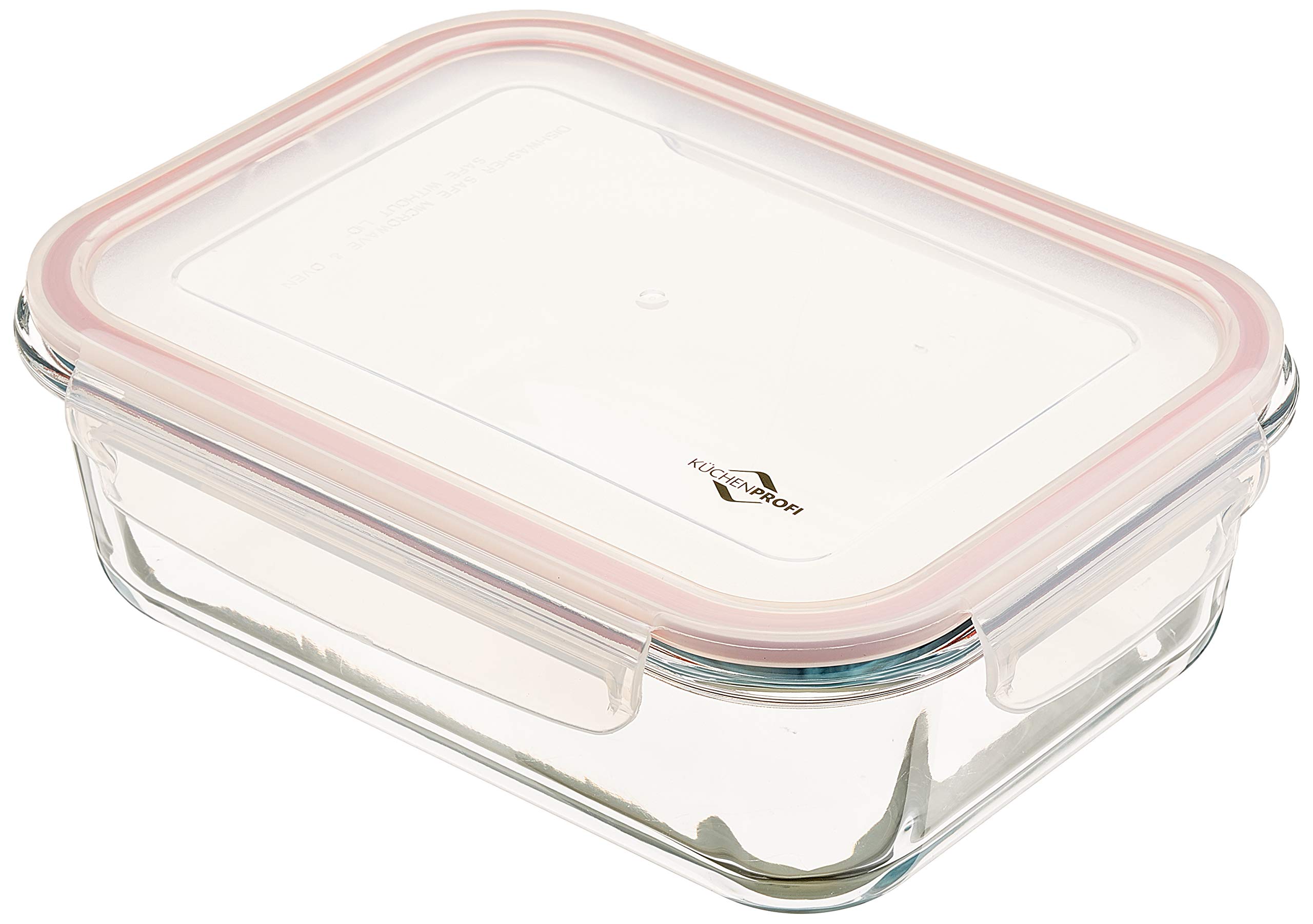Küchenprofi Lunchbox-1001753520 Lunch Box, Glass, Transparent, One Size