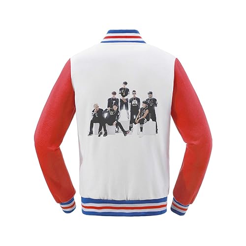 Bangtan Boys Fanstown Kpop BTS Official Same Baseball Hoodie