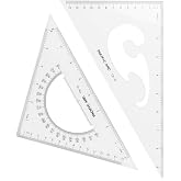 Triangle Set 10 Inch 30/60 &amp; 45/90