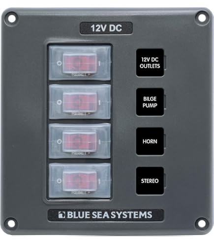 Blue Sea 8467 Ac 2 Sources + 4 Positions - Hodges Marine