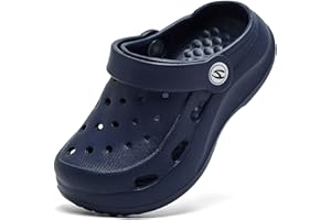 WOUEOI Boys Girls Garden Shoes Toddler Cartoon Slides Sandals Kids Clogs