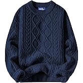 Aelfric Eden Oversized Sweater 90s Vintage Cable Knit Long Sleeve Women Heavy Crewneck Pullover