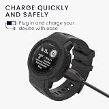 kwmobile USB Charging Cable for Garmin Instinct 2 2X 2S Crossover Tide Black view 2