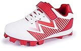 Sooneeya Kid's Turf Baseball Shoes Youth No-Tie