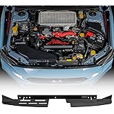 IAG Performance Aluminum Radiator Shroud for Subaru WRX &amp; STI 2015-21 | Improves airflow and reduces engine temps, works with stock OEM and aftermarket radiators, lightweight aluminum, USA made