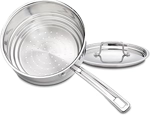 Cuisinart MultiClad Pro Stainless Universal Steamer with Cover