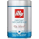 illy Espresso Ground Decaffeinated Coffee, 8.8oz (Pack of 2)