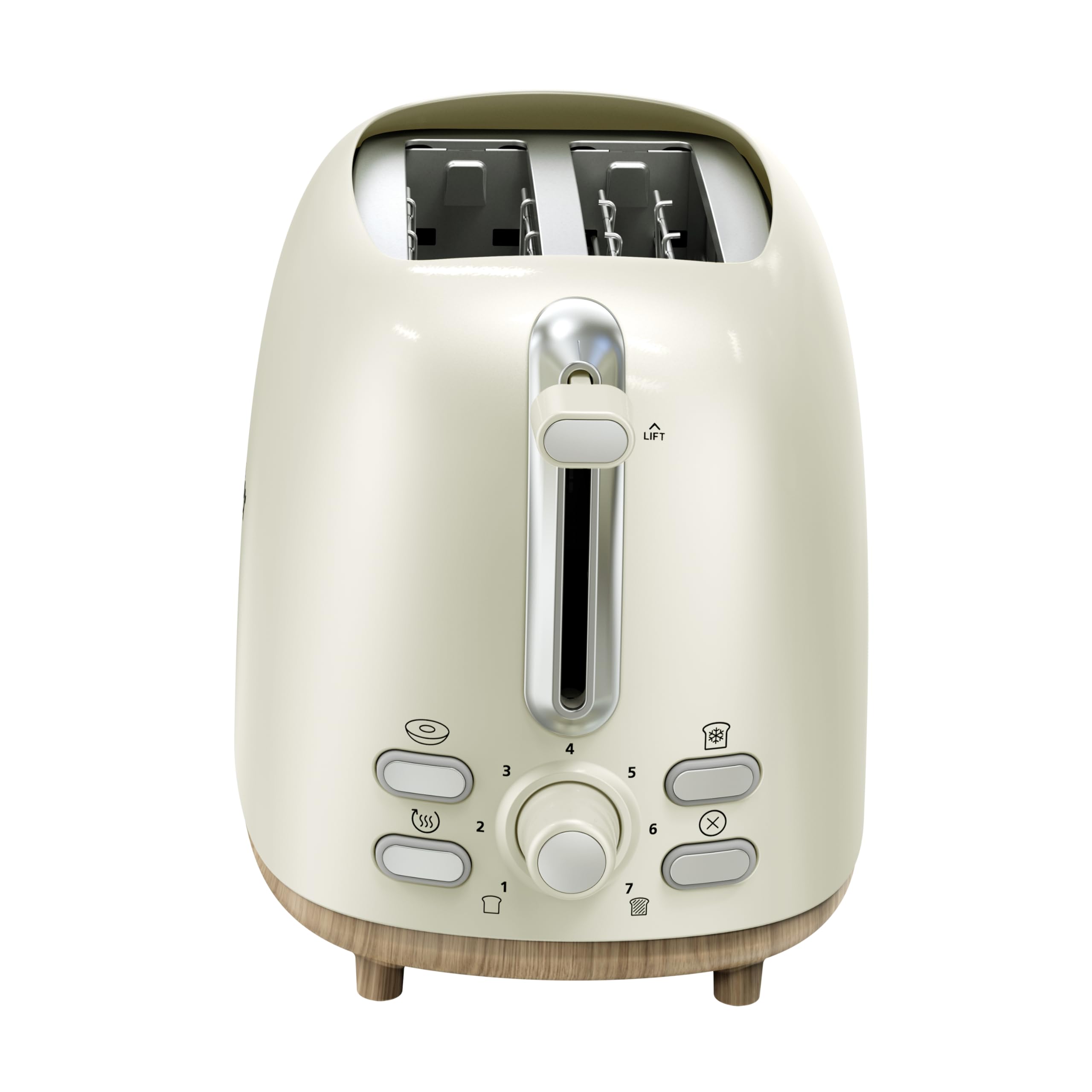 View 1 of Oster® 2-Slice Toaster with Extra Wide Slots, Oat Milk