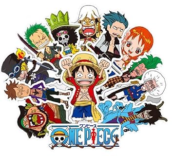 Anime One Piece Vinilo Decal Laptop Sticker Notebook Skin Art Motocicleta Bicicleta Equipaje Graffiti Parches Patineta Snowboard Caja Del Telefono Pegatinas 135 Piezas Productos Para Aficionados Coche Y Moto