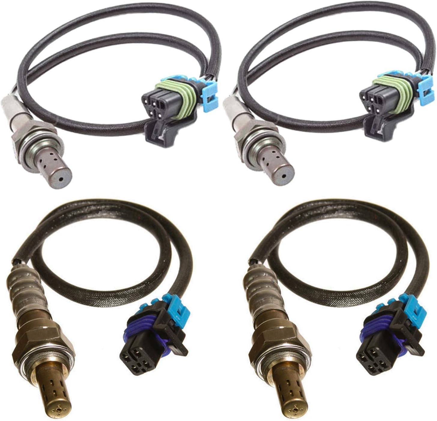 MAXFAVOR 4PCS Oxygen Sensor for 2006 GMC SIERRA YUKON XL