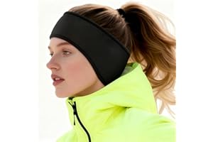 Trodalo Winter Warmers Headbands for Women Men Soft Cold Weather Ear Headband Fleece Ear Muffs for Running Cycling Ski Hike