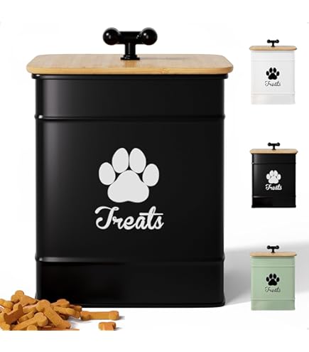 Dog Storage Loving Pets Bella Dog Bowl Canister/Treat Container