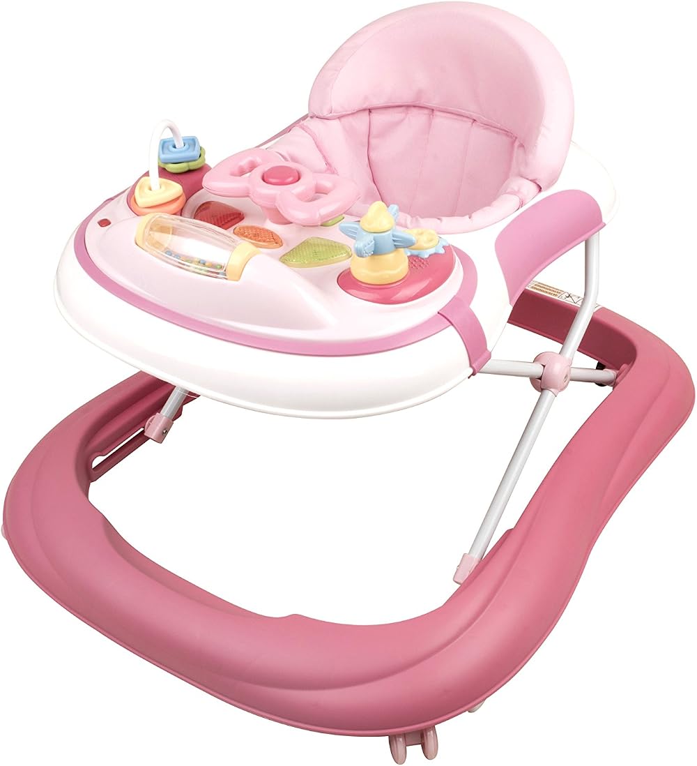 Babyco Baby Walker Interactive with Lights and Music - Adjustable Height