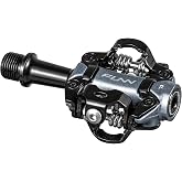 Funn Tactic Clip-in MTB Pedals, Light Weight, XC and Gravel Use | forged AL6061, double-sided SPD, adjustable tension, CrMo axle, 18mm profile, 52mm Q-factor, includes cleats