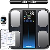 RENPHO Smart Scale for Body Weight, FSA&HSA Eligible, 8-Electrode Digital Bathroom Scale with BMI Body Fat Muscle Mass, Body Composition Analyzer, Larger Platform, MorphoScan Base