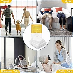 2 Pack Disposable Bed Sheets King Size, Disposable